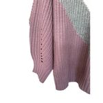 Workshop Wool Blend Sweater Chunky Color Block Oversized Chevron Womens Size 1X Photo 1