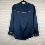 Abercrombie & Fitch  Dark Blue Satin‎ Pajama Set Photo 6