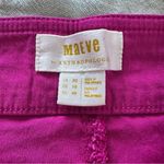 Maeve Anthropologie  Women’s Fuchsia Linen Cotton Blend Shorts Size 16 Photo 2
