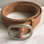 Calvin Klein Genuine Leather Laser Cut Belt Photo 0