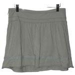 Abercrombie & Fitch Womens Green Cotton Casual Circle Skater Mini Skirt Size M Photo 1