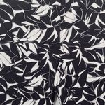 Mario Serrani  Black and White Bermuda Shorts Size 10 Tropical Print Shorts Photo 3