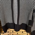 Adrienne Vittadini ‎ Black And White Cardigan Size Small Photo 3