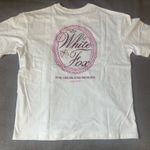 White Fox Boutique WHITE FOX Pilate Princess Oversized Tee White - XS/S Photo 3