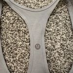 Lululemon  light gray racerback tank top Photo 6