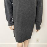 BP [.] Charcoal Gray Mock Neck Long Sleeve Sweater Dress NWT Size Large L Photo 9