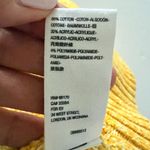 Free People High Hopes Marmalade Chunky Knit Open Front Slouchy Cozy Cardigan XS Photo 5