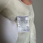 Chelsea28 Cream Pima Cotton Cashmere Lightweight Turtleneck Sweater Womens M Photo 4