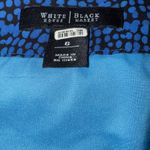 White House | Black Market  Tiered‎ Ruffled Raw Edge Ombre Dot Skirt EUC Size 6 Photo 7