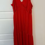 Gibson Latimer  red maxi dress  Photo 1