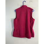 Old Navy Womans  Large Pink Full Zip Fleece Vest Photo 1