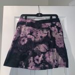 Theory  Purple Floral Skirt Photo 2
