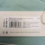 Pact Slouchy Sweatshirt XXL Herbs Green Organic Cotton Fleece New NWT Photo 4