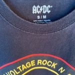 AC/DC  High Voltage Women Small T-Shirt - Black and Tan Photo 1
