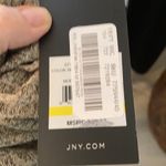 Jones New York NWT szM long sleeve heathered grey tan cowl neck high low tunic Photo 14