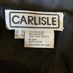 Carlisle  Black Skirt with Pleated Layer Photo 6