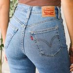 Levi's Levi’s ribcage straight ankle jeans raw hem 29 NEW Photo 4