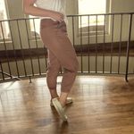 Free People  Cropped Jogger Pants Womens Small Utility Pleated Gorpcore Casual Photo 2