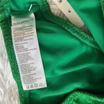 Good American Nwt Sparkle Good Waist Cheeky Bikini Bottom Summer green size 0/XS Photo 9