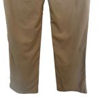 Patagonia High Waisted Flat Front Slim Straight Outdoor Hiking Pants Tan Size 4 Photo 6