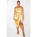 Pretty Little Thing β
NWT Ruched Side Midi skirt - Orange Tie Dye β
Photo 4