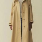 NEW DOEN Cenobia Trench Coat in Ashwood Tan Sz L Size L Photo 0
