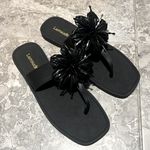 Larroude Hibiscus Sandals in Black, Size 10/11 NEW w/o Box Black Photo 3