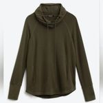 Pink Clover Shenaya Hunter Green Cowl Neck Sweater Size Small Photo 0