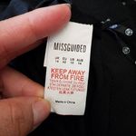 Missguided Peace + Love Black Hotfix Flared Jumpsuit Photo 8