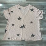 143 Story  by Line Up NWOT size 2X/ peach with gray stars, oversized Photo 1