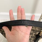 Michael Kors Beford Monogrammed Shoulder Bag Black Tan Tassel *No Long Strap* Photo 7