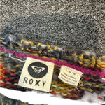 Roxy Red and Pink Crew Neck Sweater Photo 2