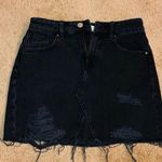 PacSun Black Denim Skirt Photo 0