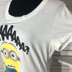Despicable Me Minion Graphic T Shirt White Yellow Junior XL Size undefined Photo 5