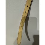 L&B LB Belt Company Pink Genuine Snake Leather Golf Belt Sz M 38" Concho Stud Gold Photo 6