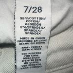 Celebrity Pink White Distressed Bestie Jeans Size 7 /28 Photo 5