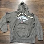 The Comfy Keystone Beer Hooded Sweatshirt Pocket to hold your beer. Fun and Photo 0