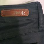 Wrangler Women's Rock 47 Wranglers Black Denim Skinny Jeans Size 29 EUC #7598 Photo 6