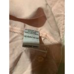 Velvet Heart Pink Tencel Flutter Sleeve Tie Neck Button Front Blouse Shirt M Photo 4