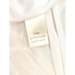 Anthropologie White Sheer Kimono Cardigan Large • Crochet Lace Sleeves USA Photo 4