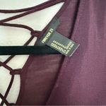 Forever 21 Burgundy Top with Beaded Details Photo 1