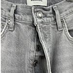 AGOLDE ‎ Nico High Rise Slim Jeans Button Fly Chime Gray Size 23 Photo 5