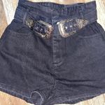 Le lis Black Denim Western shorts🤠❤️ Photo 0