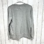 Vans Sweater Women Size XS Crewneck Long Sleeve Cotton Graphic Grey Logo Photo 4