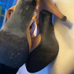 Cecilia New York Camel Colored Strappy 4” Heels size 7 Orange Photo 10