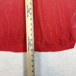 Chico's Coastal Open Knit Pullover Sweater Size 3 XL Pink Coral Ombre Dolman Photo 3