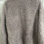 Bishop and Young  grey sherpa cardigan jacket lined size M Photo 1
