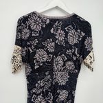 Max and Cleo  Floral Print Stretchy Midi Dress Size Medium Mexico Photo 7