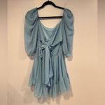 Lucy in the Sky Blue Puff sleeve long sleeve dress Photo 4