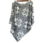 Impressions White & Black Bandana Print High Waisted Wide Leg Palazzo Pants L Photo 5